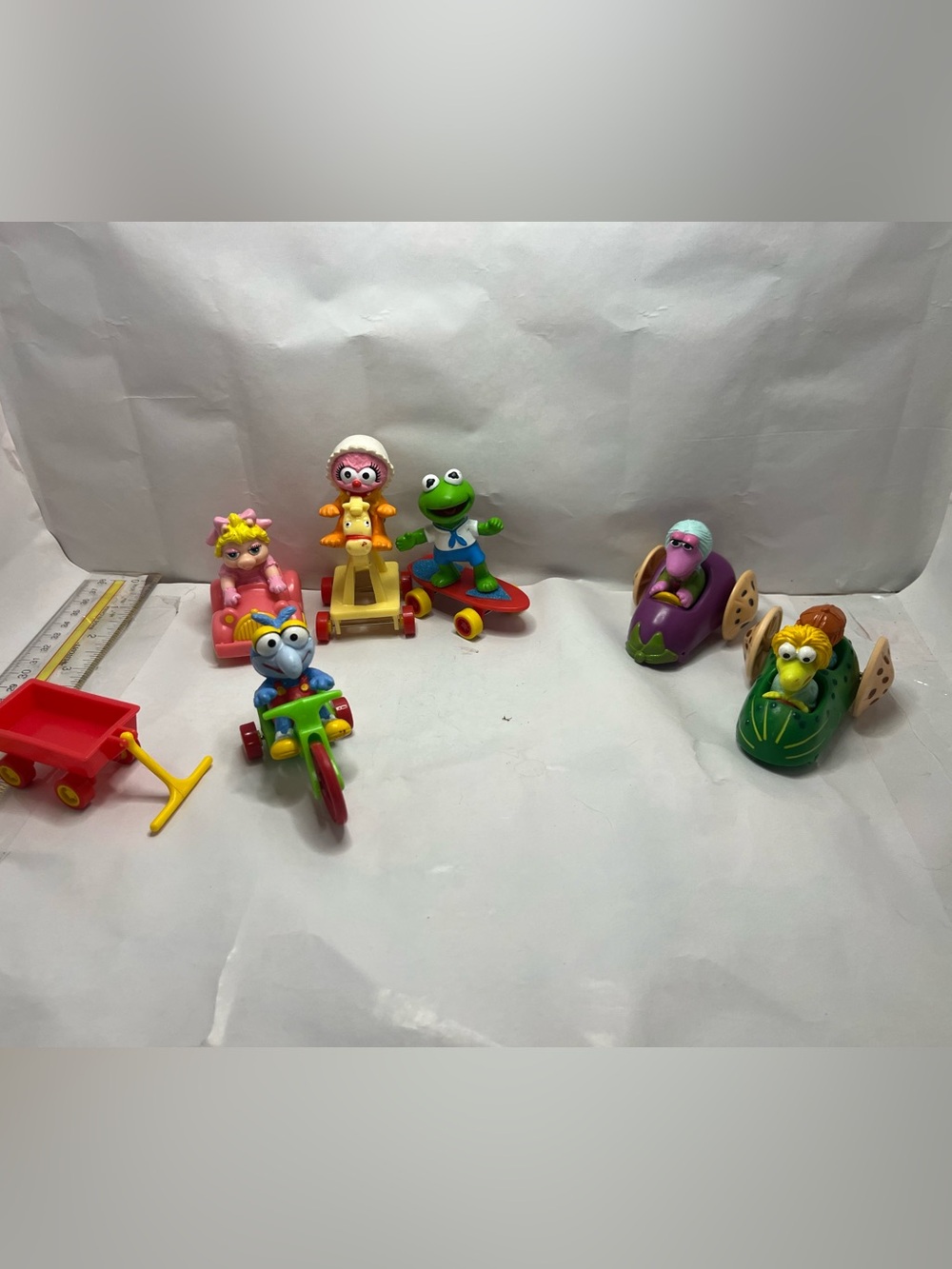 Vintage Muppet Baby Fraggle Rock random lot McDonalds happy meal toys